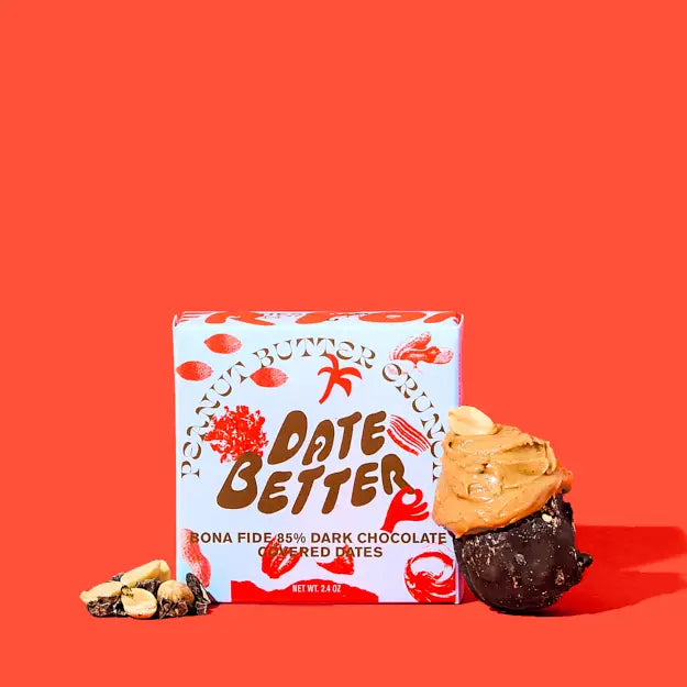 Date Better - Peanut Butter Crunch Chocolate Covered Dates